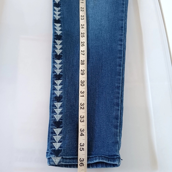 Dear John jeans Joyrich Comfort skinny Mid Rise embroidery,sz 29,stretch. - Picture 16 of 16